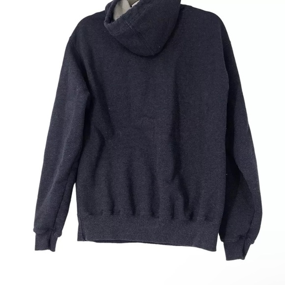 Champion Eco Hoodie Men’s Medium – Blue Pullover Sweatshirt Recycled Cotton - Picture 5 of 14